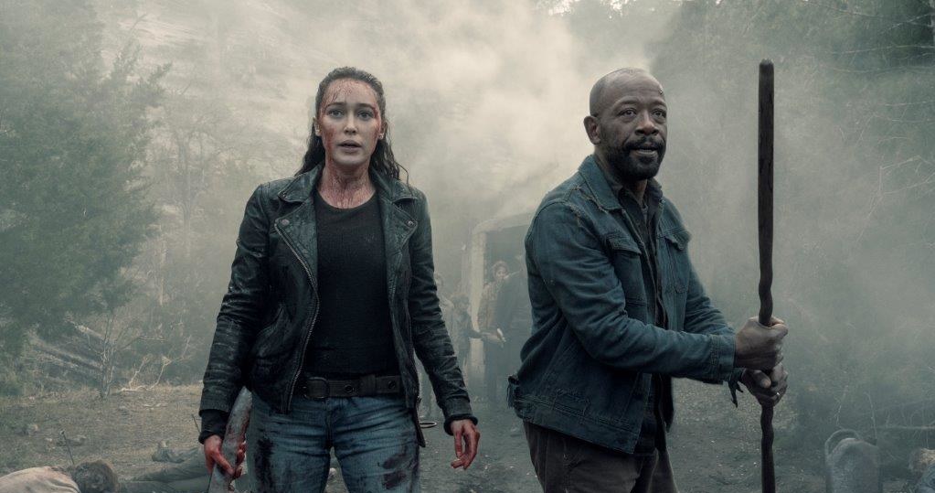 Alycia Debnam-Carey, Lennie James /AMC /materiały prasowe