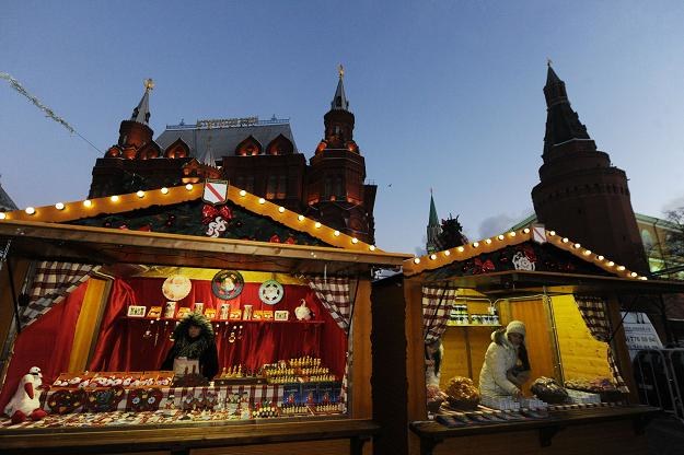 Alzacki jarmark otworzył podwoje na placu Maneżowym, przed murami Kremla w Moskwie /AFP