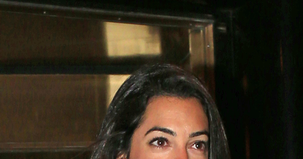 Amal Alamuddin, narzeczona George'a Clooneya /Splash News /Splashnews