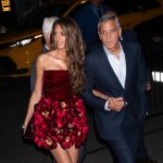 Amal Clooney odsłoniła niebotycznie długie nogi. Patrzyli tylko na nie 