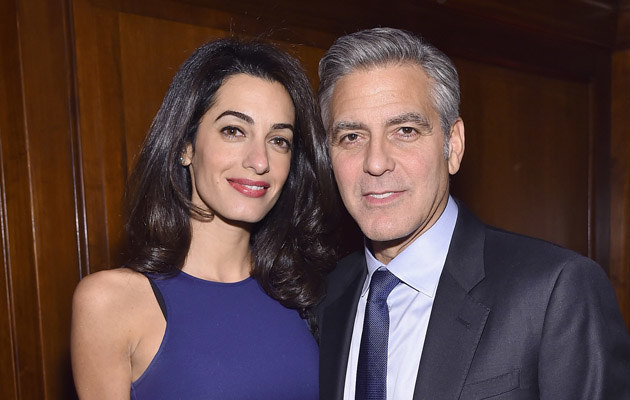 Amal Clooney ponoć spodziewa się dziecka! /Mike Coppola /Getty Images
