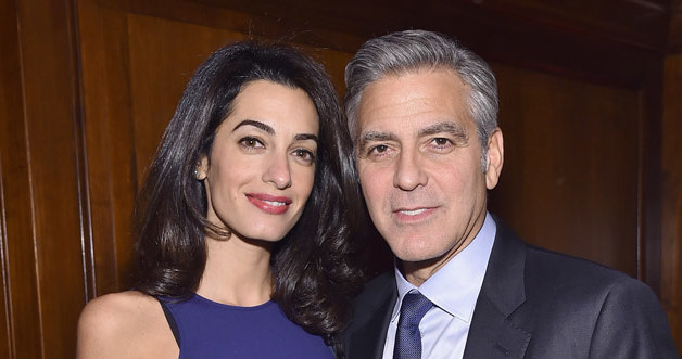 Amal Clooney ponoć spodziewa się dziecka! /Mike Coppola /Getty Images