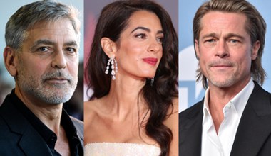 Amal Clooney postawiła mężowi warunek! To zniszczy jego przyjaźń z Pittem?