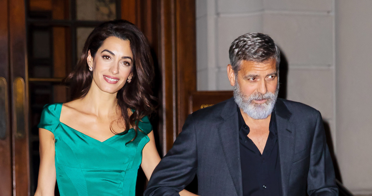 Amal i George Clooney spodziewają się kolejnych bliźniaków! /Jackson Lee /Getty Images