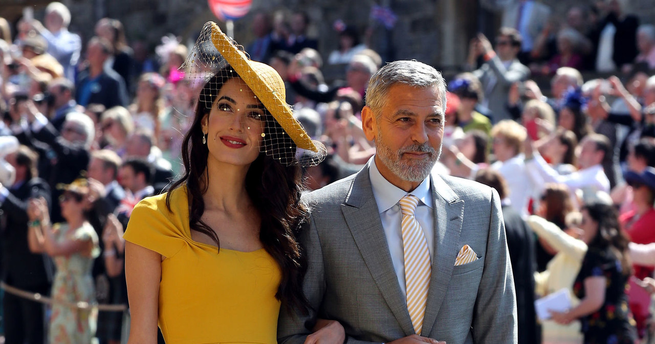 Amal i George Clooney /AFP