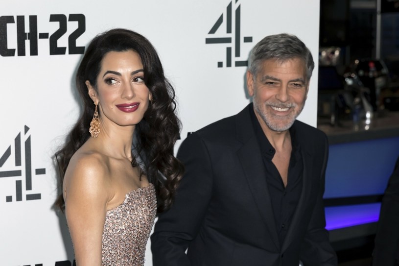 Amal i George Clooney. /Invision /East News