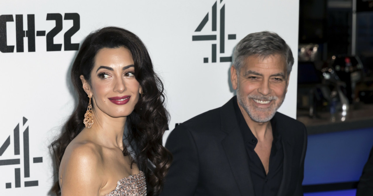 Amal i George Clooney /Invision /East News