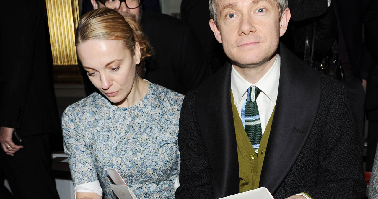 Amanda Abbington i Martin Freeman rozstali się! /Stuart C. Wilson /Getty Images