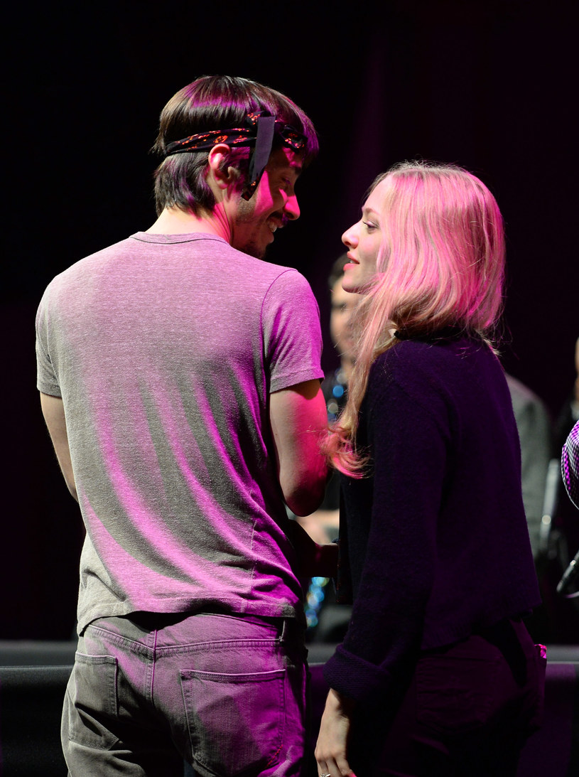 Amanda Seyfried i Justin Long /Dimitrios Kambouris /Getty Images