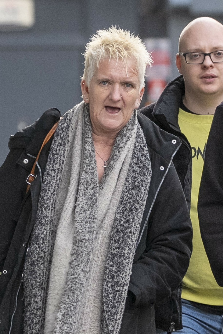 Amanda Wixon w drodze do sądu w Gloucester /Ben Birchall/Press Association /East News