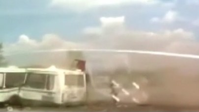 Amatorskie nagranie tragicznego wypadku w Moskwie