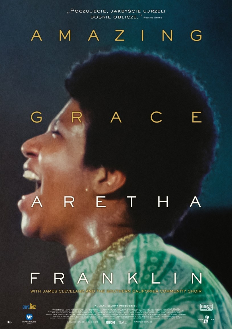 "Amazing Grace: Aretha Franklin” trafi do kin 15 listopada /materiały dystrybutora