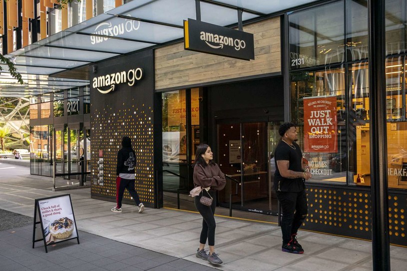 Amazon Go - sklep w siedzibie Amazona w Seattle (stan Waszyngton) /AFP
