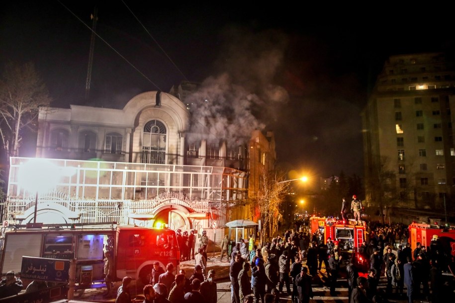 Ambasada Arabii Saudyjskiej /MOHAMMAD REZA NADIMI /PAP/EPA