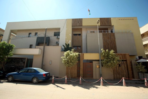 Ambasada Jordanii w Trypolisie / 	SABRI ELMHEDWI    /PAP/EPA