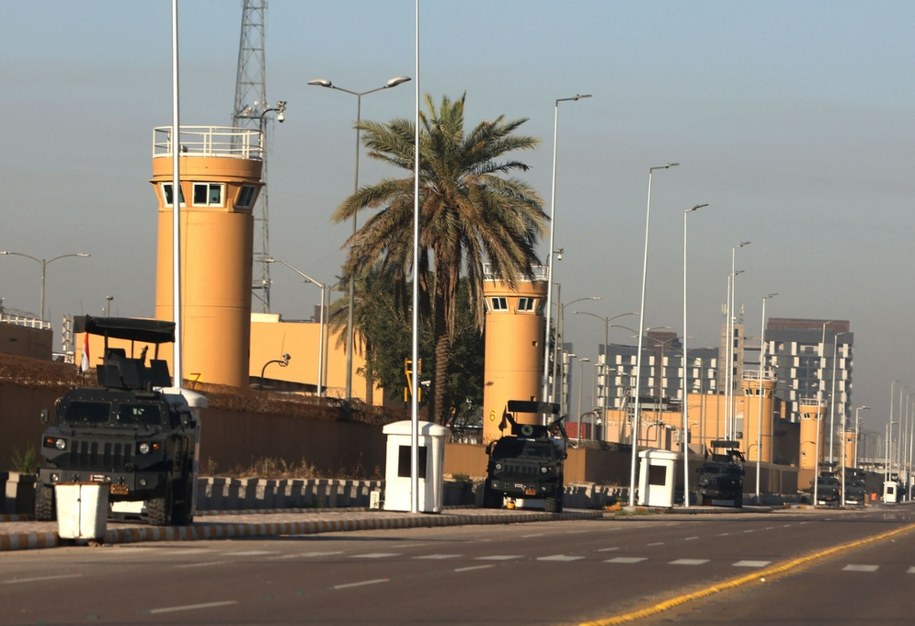 Ambasada USA w Bagdadzie /AHMAD AL-RUBAYE/AFP/East News /East News