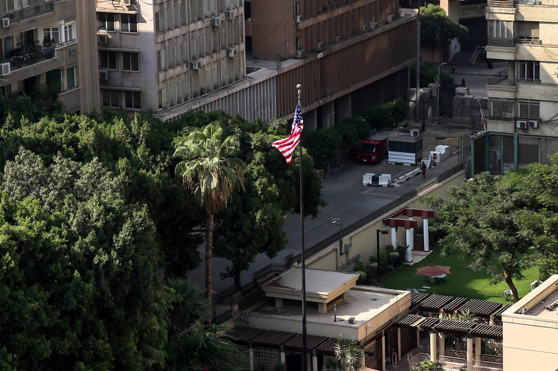 Ambasada USA w Kairze /PAP/EPA