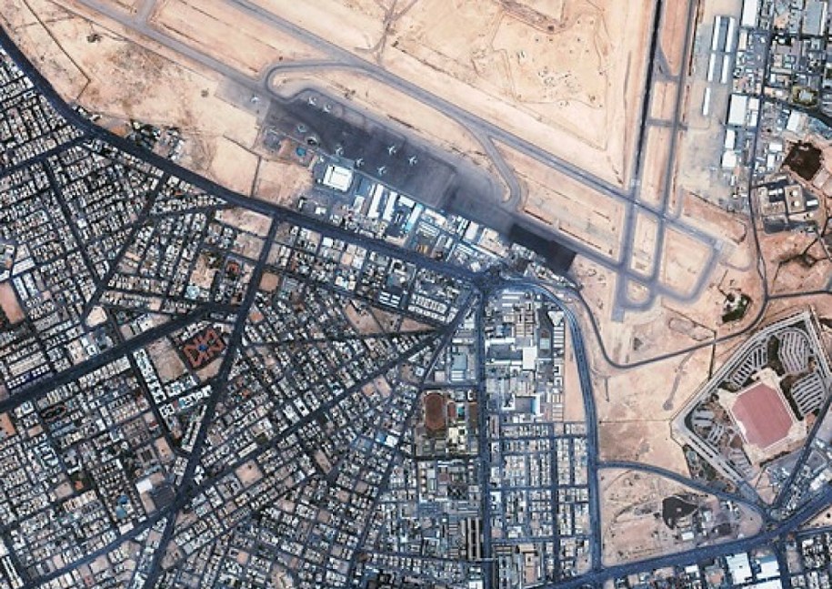 Ambasada USA w Rijadzie znajduje się w lewym górnym rogu /East News