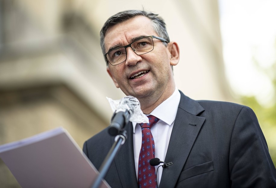 Ambasador Polski w Berlinie profesor Andrzej Przyłębski zakończy w przyszłym roku swoją misję dyplomatyczna w RFN /Fabian Sommer /PAP/DPA