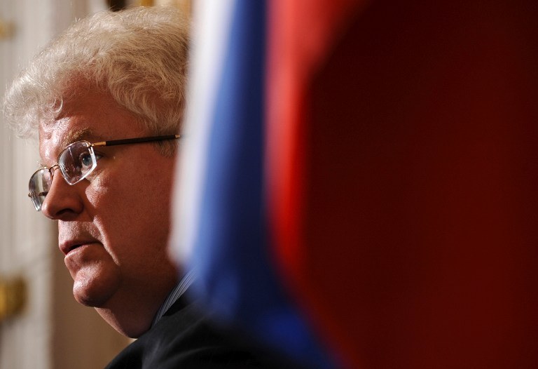 Ambasador Rosji przy UE Władimir Czyżow /JOHN THYS /AFP