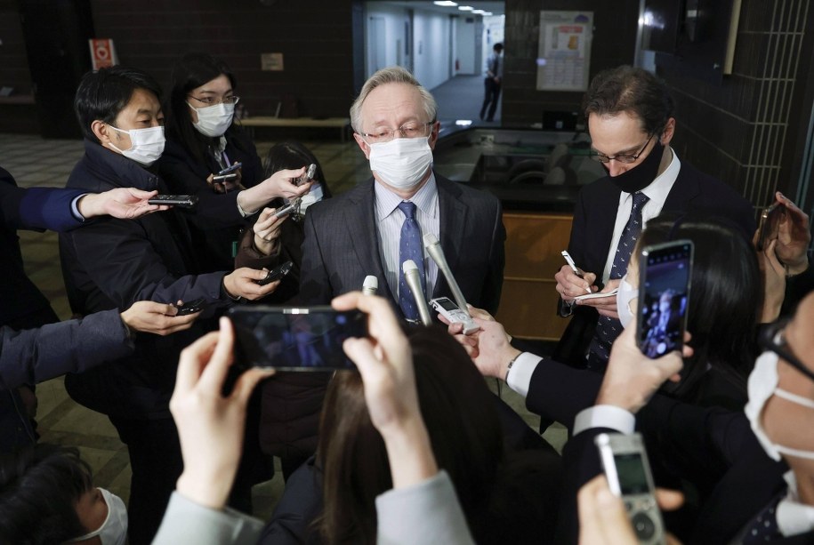 Ambasador Rosji w Japonii Michaił Gałuzin /	PAP/Newscom /PAP