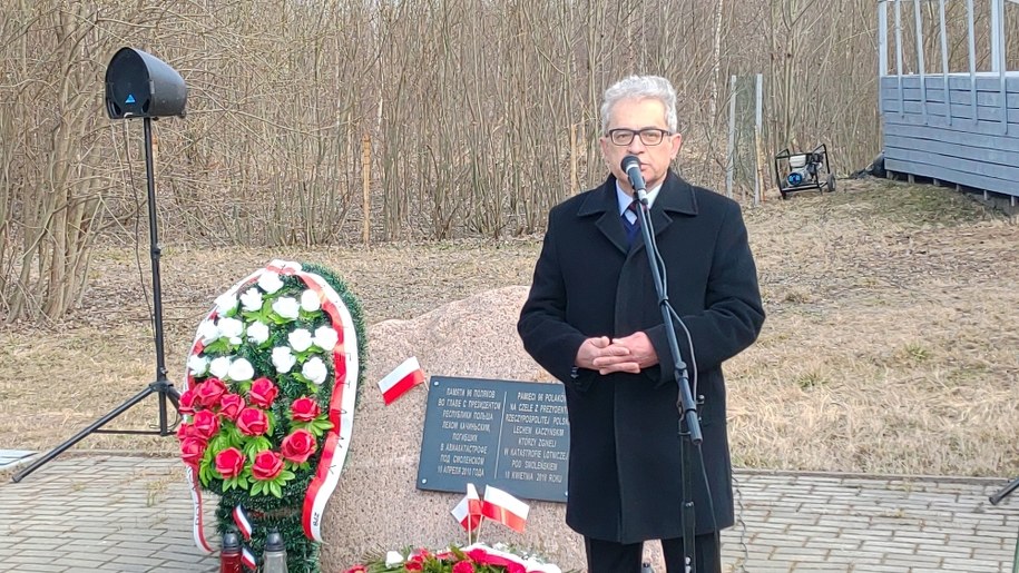 Ambasador RP w Rosji Włodzimierz Marciniak /Przemysław Marzec /RMF FM