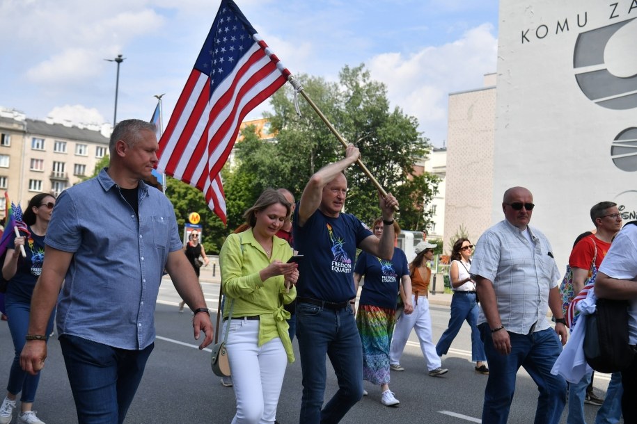Ambasador Stanów Zjednoczonych w Polsce Mark Brzezinski /Andrzej Lange /PAP