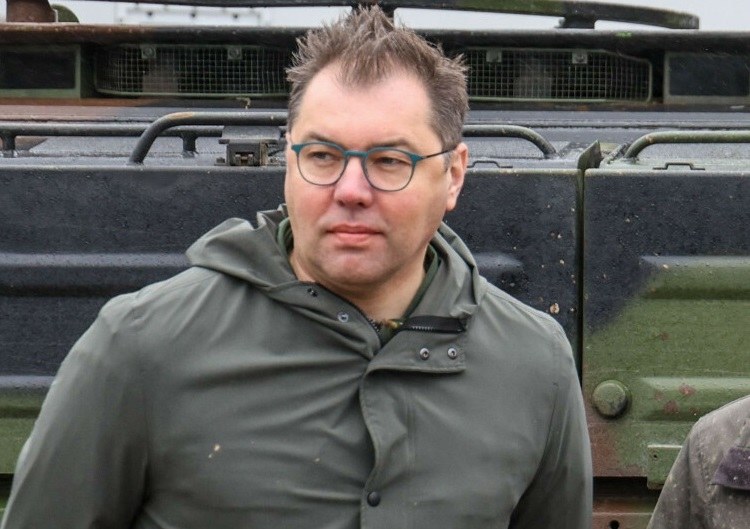 Ambasador Ukrainy w Niemczech Ołeksij Makiejew /FOCKE STRANGMANN /AFP/EAST NEWS