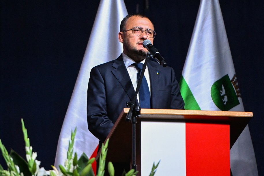 Ambasador Ukrainy w Polsce Wasyl Bodnar /Wojtek Jargiło /PAP