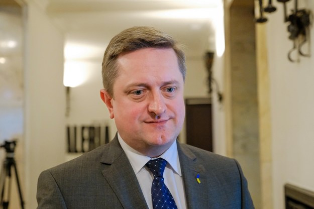 Ambasador Ukrainy w Polsce Wasyl Zwarycz /Mateusz Marek /PAP