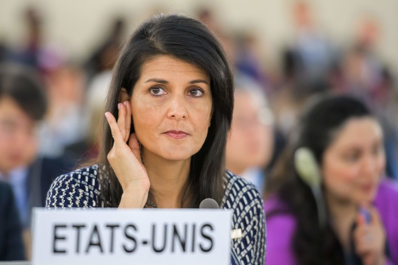 Ambasador USA przy ONZ Nikki Haley /AFP