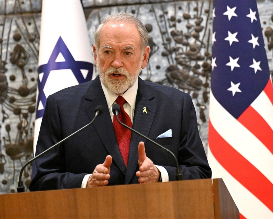 Ambasador USA w Izraelu Mike Huckabee, zdj. archiwalne /DEBBIE HILL /PAP