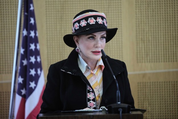 Ambasador USA w Polsce Georgette Mosbacher /PAP