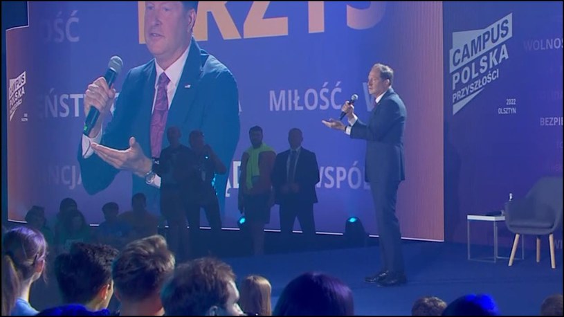 Ambasador USA w Polsce Mark Brzezinski na Campusie Polska Przyszłości /Polsat News /Polsat News