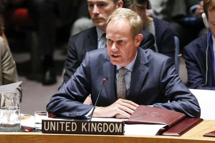 Ambasador Wielkiej Brytanii przy ONZ Matthew Rycroft /KENA BETANCUR / AFP /AFP