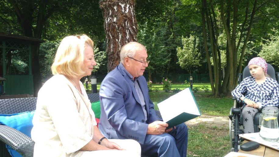 Ambasadorem tegorocznej edycji Urtica Dzieciom Camp jest prof. Jerzy Stuhr /Przemysław Błaszczyk /RMF MAXX