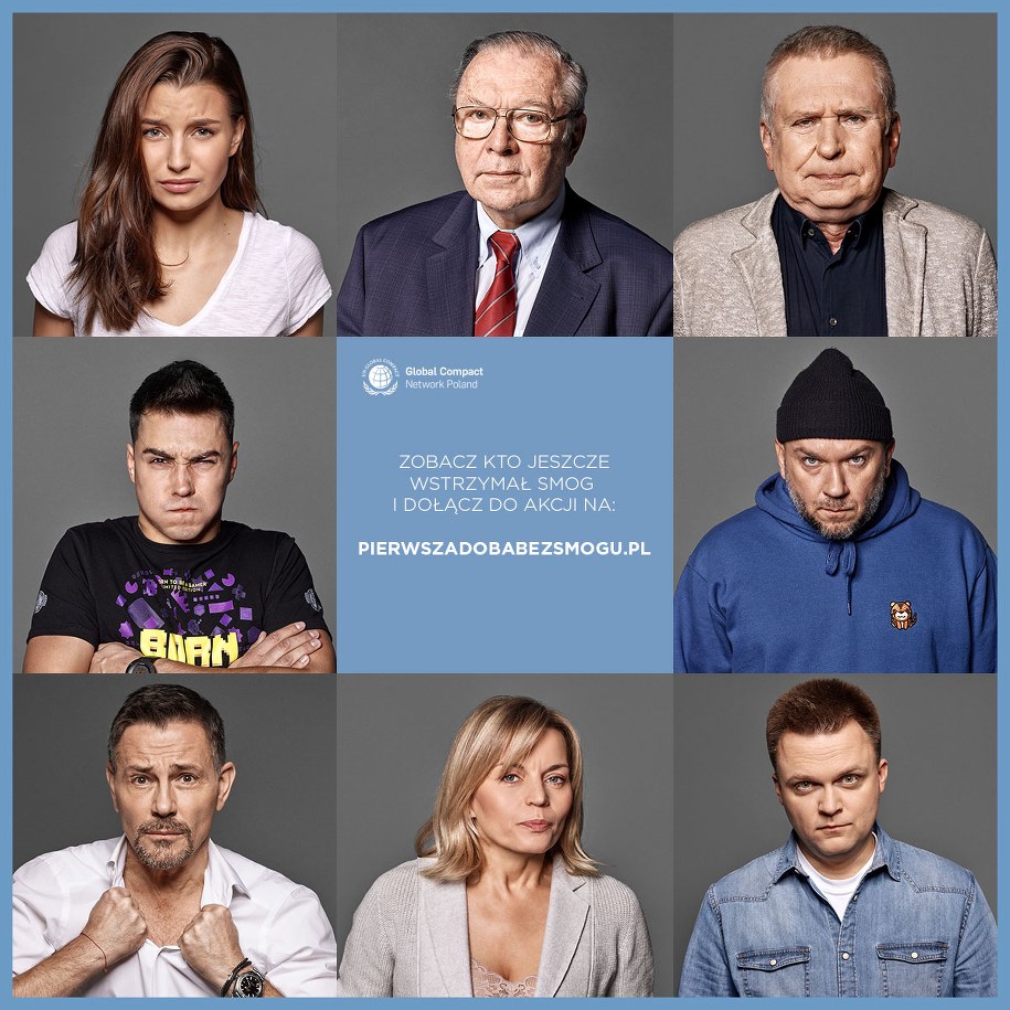 Ambasadorzy projektu Pierwsza Doba Bez Smogu /Materiały prasowe