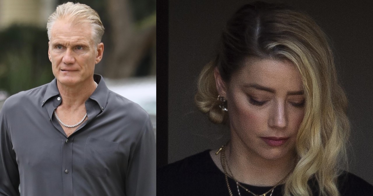 Amber Heard i Dolph Lundgren /MediaPunch / BACKGRID / Backgrid USA / Forum; LESE / BACKGRID / Backgrid USA / Forum /Agencja FORUM