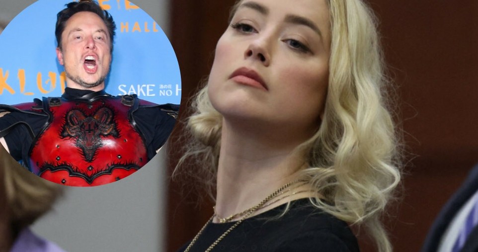 Amber Heard i Elon Musk /Rex Features/East News; EVELYN HOCKSTEIN/AFP/East News /East News