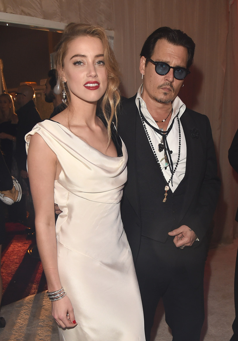 Amber Heard i Johnny Depp /Jason Merritt /Getty Images