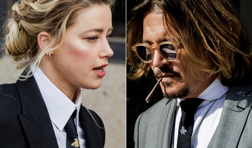 Amber Heard i Johnny Depp /AFP