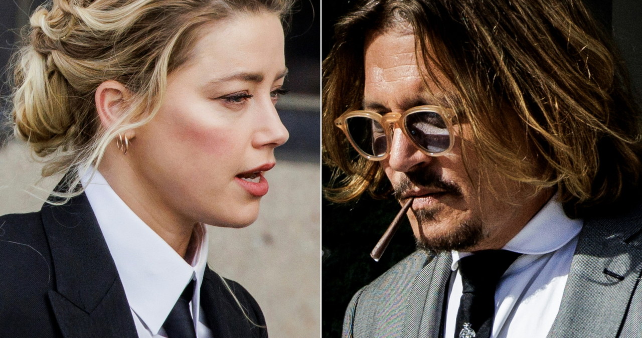 Amber Heard i Johnny Depp /AFP