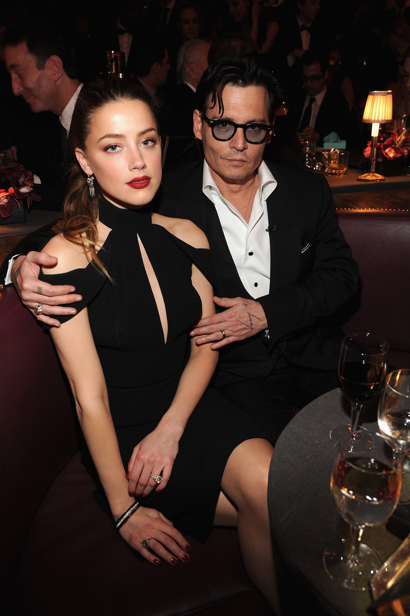 Amber Heard i Johnny Depp /Kevin Mazur/Getty Images for Spike TV /Getty Images