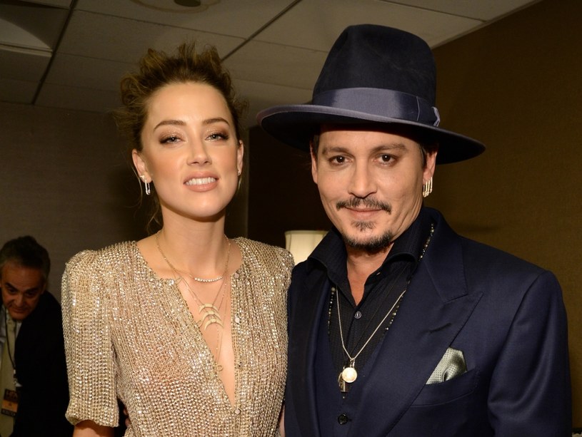 Amber Heard i Johnny Depp /Kevin Mazur /Getty Images