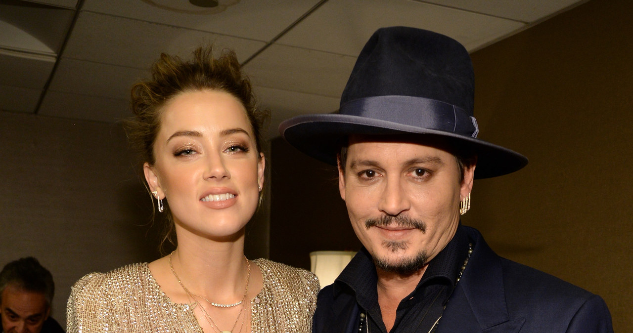 Amber Heard i Johnny Depp /Kevin Mazur /Getty Images