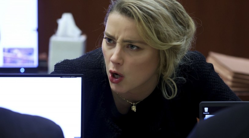 Amber Heard podczas rozprawy sądowej /EPA Pool/Associated Press/East News /East News