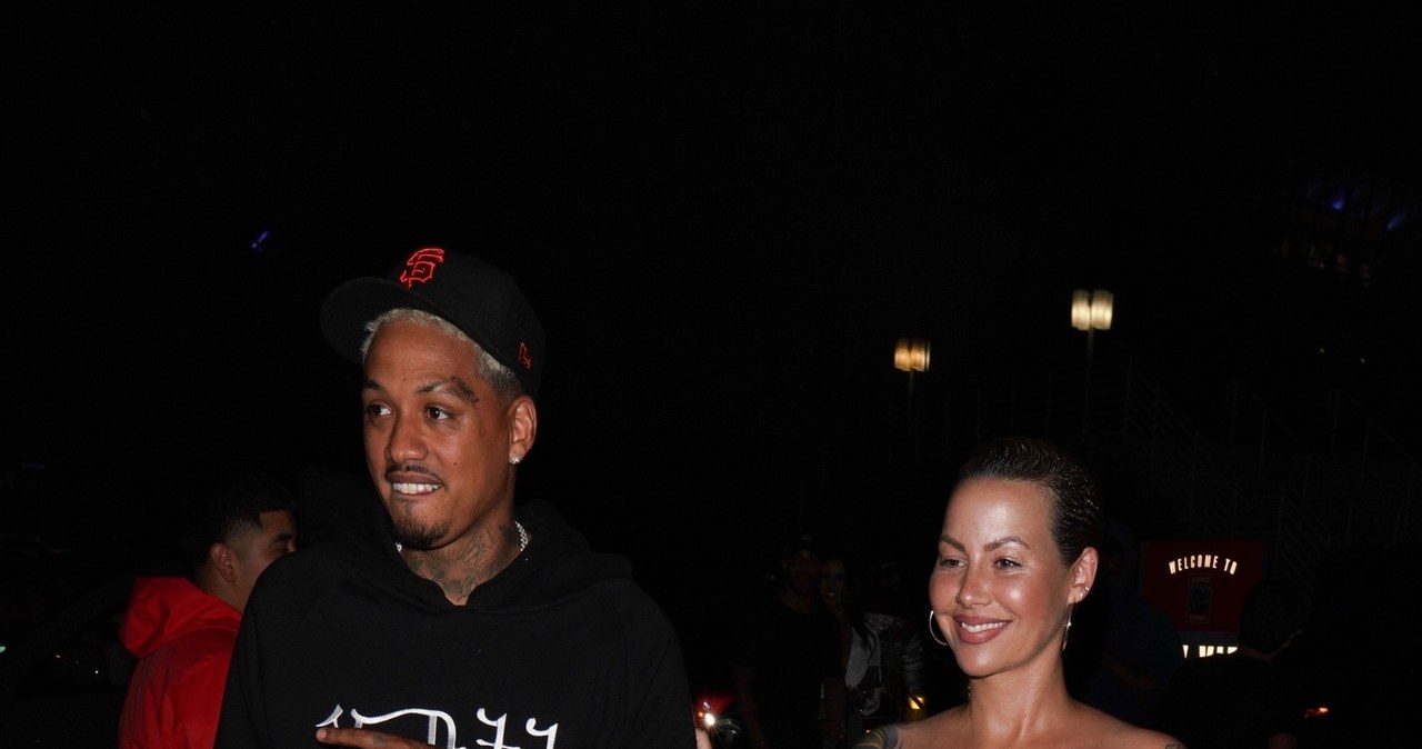 Amber Rose w drodze na koncert /Agencja FORUM