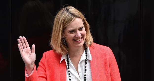Amber Rudd, minister ds. energetyki W. Brytanii, fot. Ben Stansall /AFP