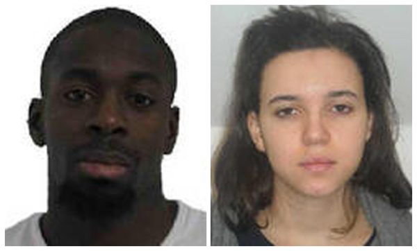 Amedy Coulibaly i Hayat Boumeddiene /FRENCH POLICE / HANDOUT /PAP/EPA