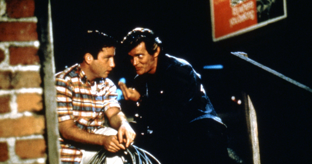 "American Graffiti". Od lewej Richard Dreyfuss, Bo Hopkins (1973) /Courtesy Everett Collection /East News